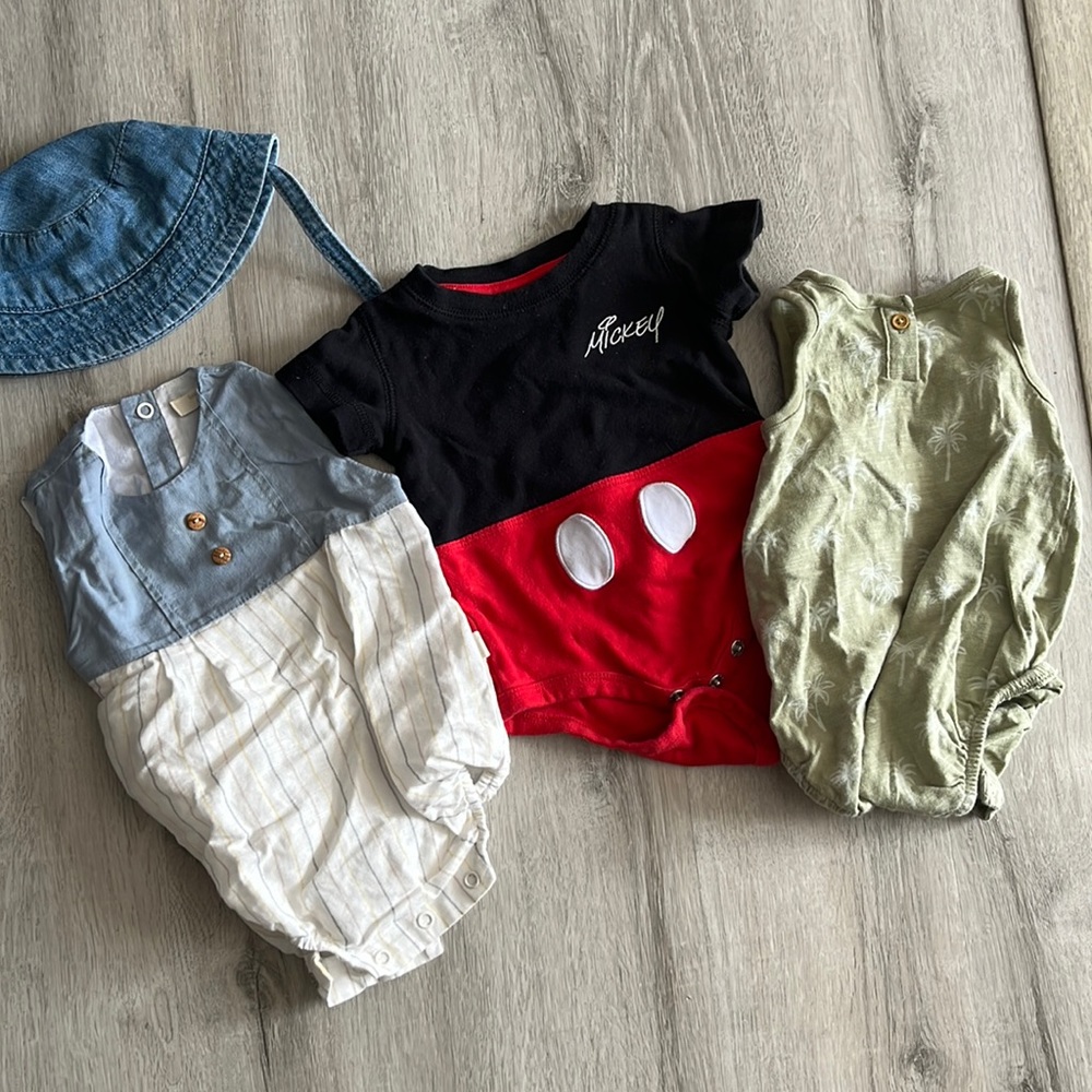 Bundle 3-6M summer clothes